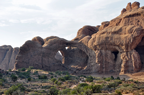 Double Arch at  Arches National Park